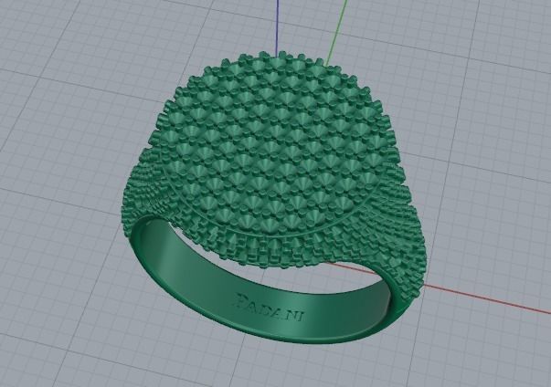 Ring Model 4164 3D print model_2