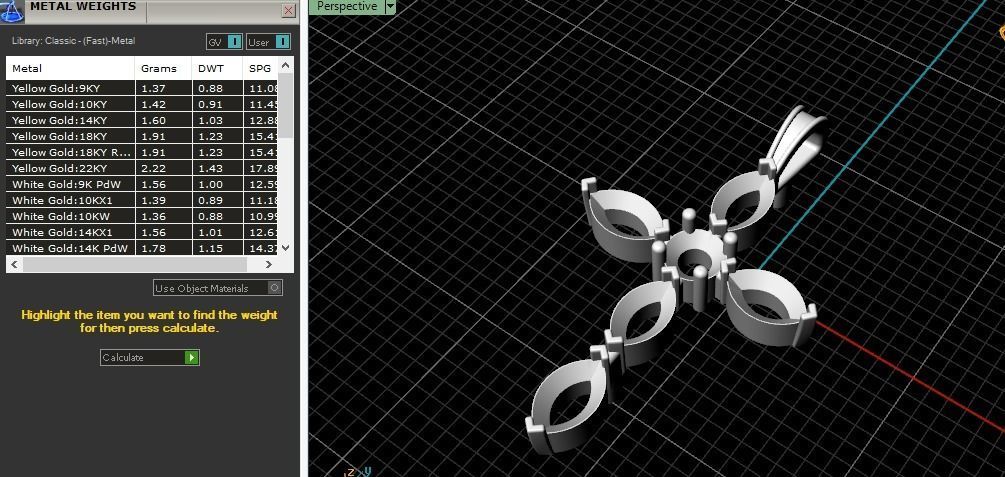 Pendant cross Model 4163 3D print model_7