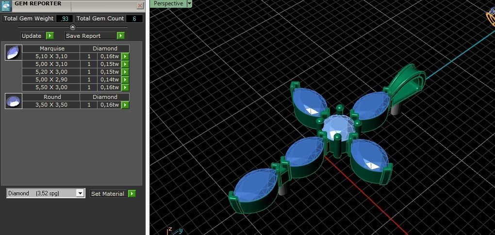 Pendant cross Model 4163 3D print model_8