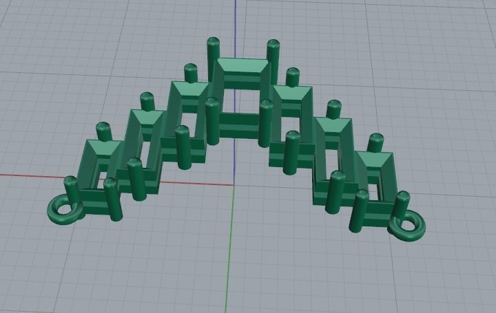 Pendant Model 4156 3D print model_3