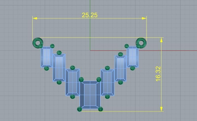 Pendant Model 4156 3D print model_5