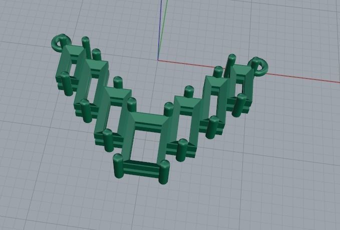 Pendant Model 4156 3D print model_2