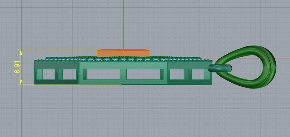 Star of David pendant Model 4152 3D print model_7