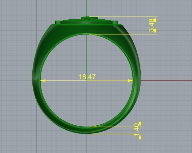 Ring Model 4150 3D print model_5