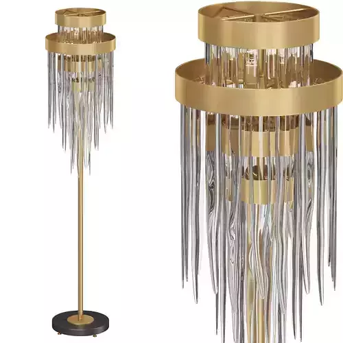 babel floor lamp by luxdeco