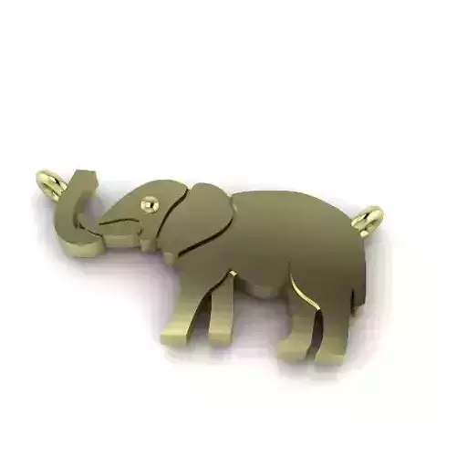 Elephant pendant Model 4141