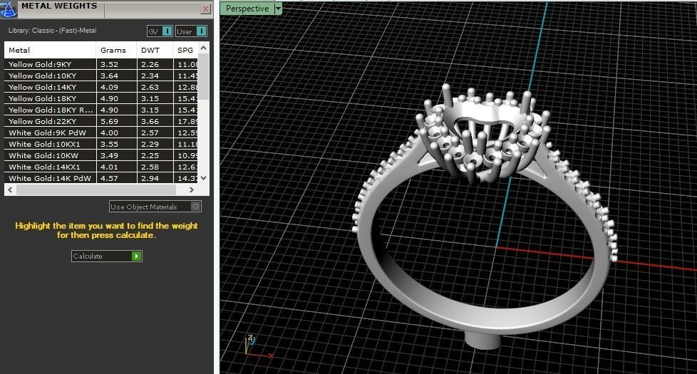 Heart ring Model 4132 3D print model_7