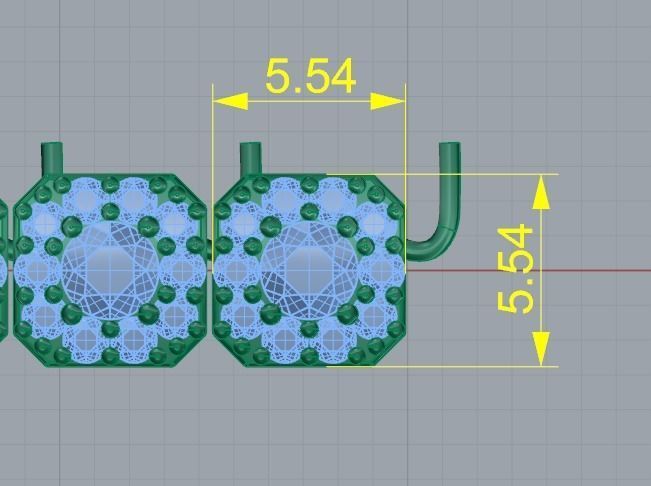 Link for necklace Model 4128 3D print model_5