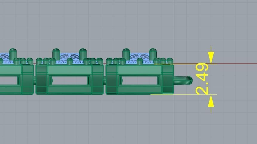 Link for necklace Model 4128 3D print model_6