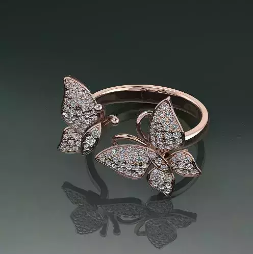 Butterfly Ring Model 4125