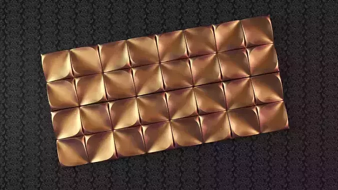 3D WALL PANEL  collection 3 of14 3D print model