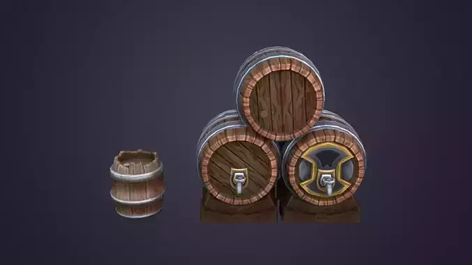 Wooden Barrel