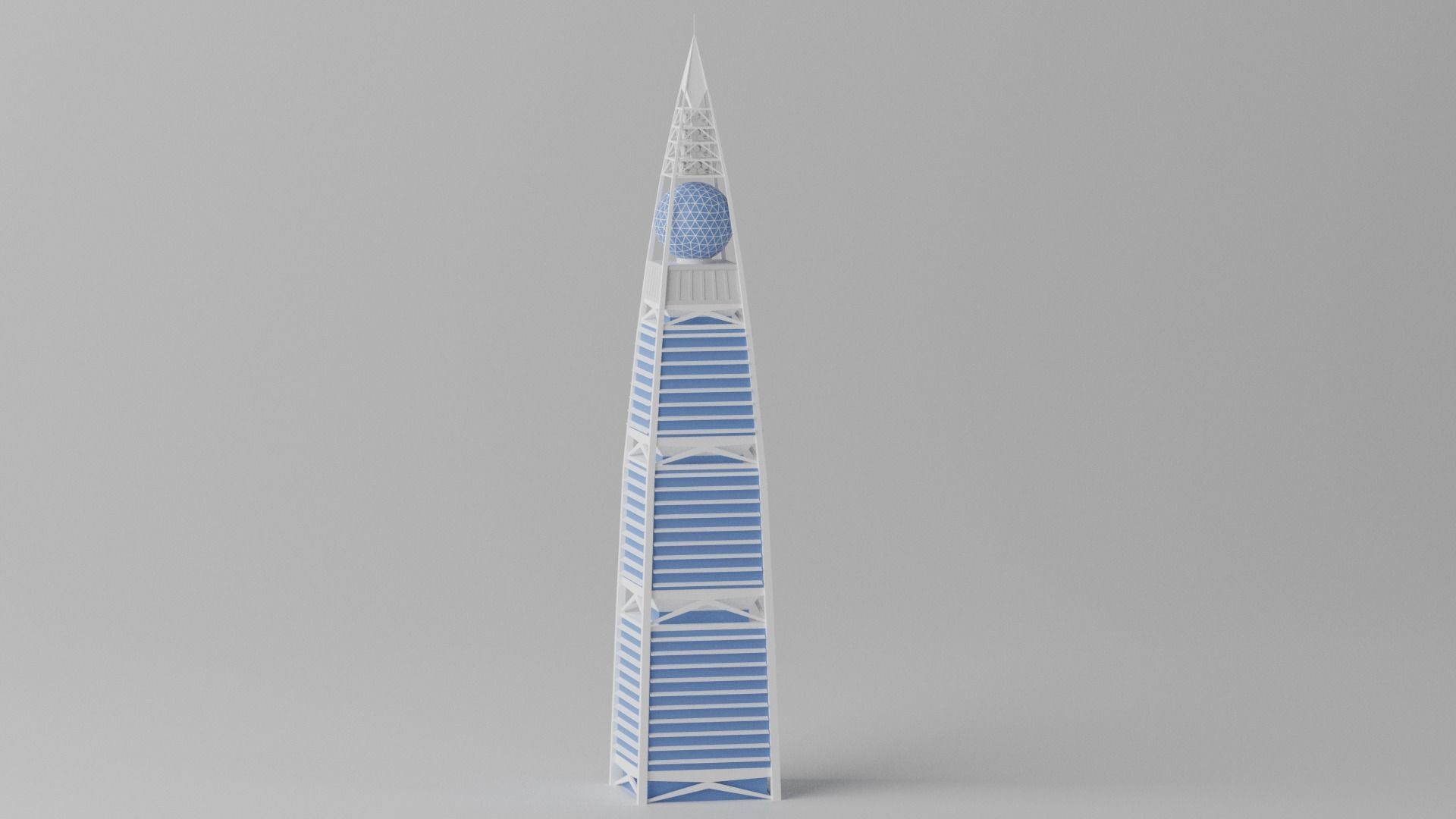 Al Faisaliah Center Riyadh Saudi Arabia 3D model_3