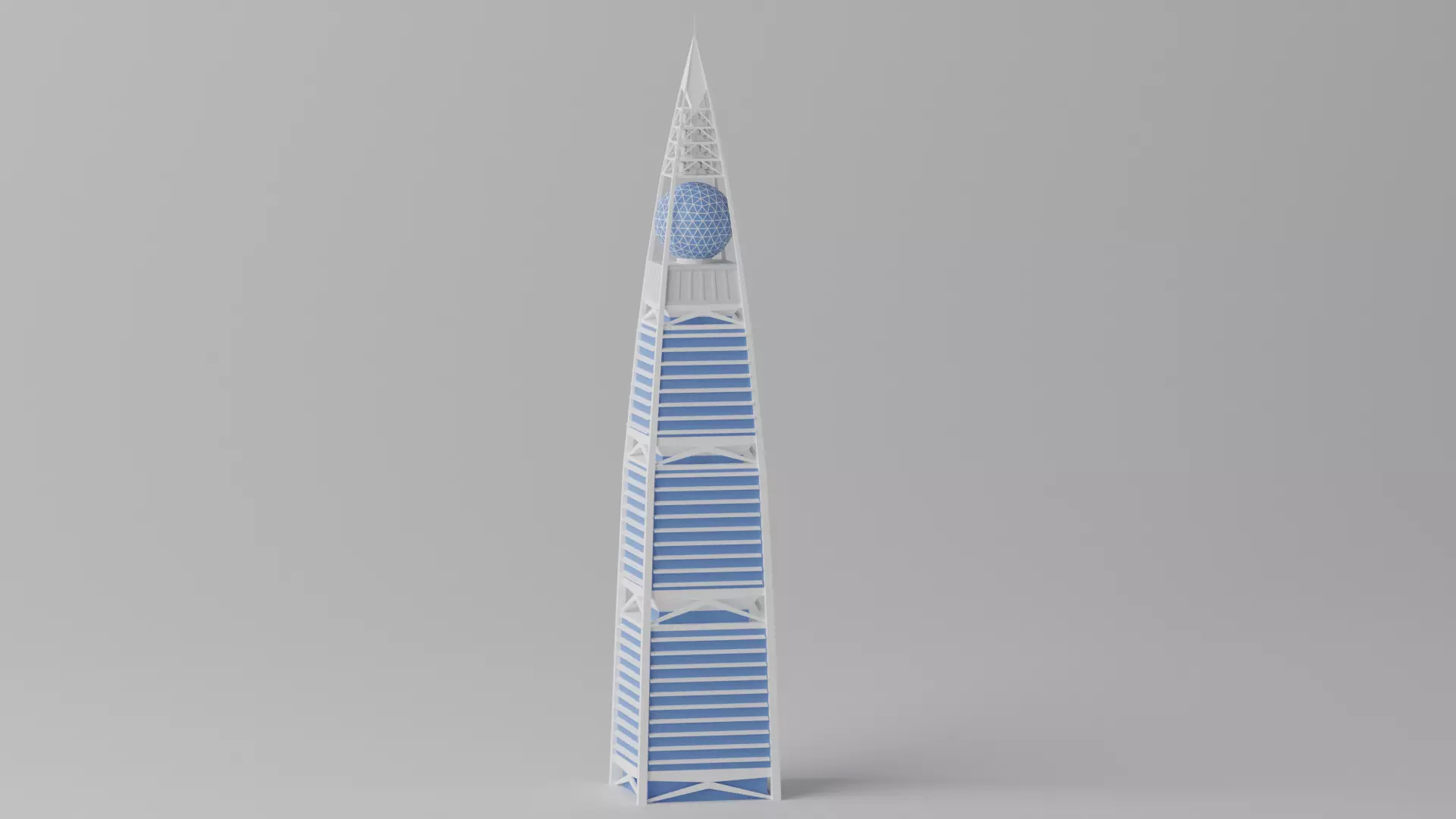 Al Faisaliah Center Riyadh Saudi Arabia 3D model_0