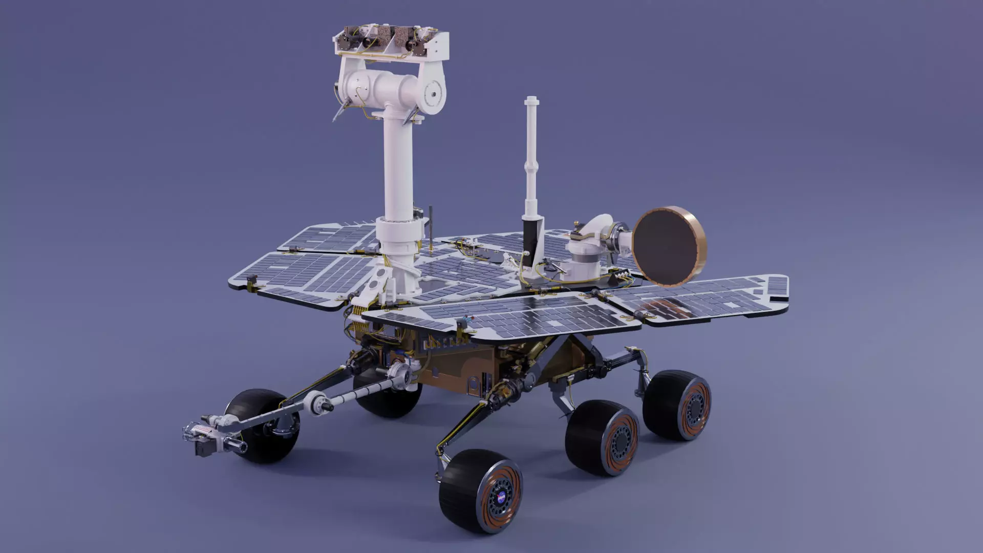 Opportunity rover 3D model_0