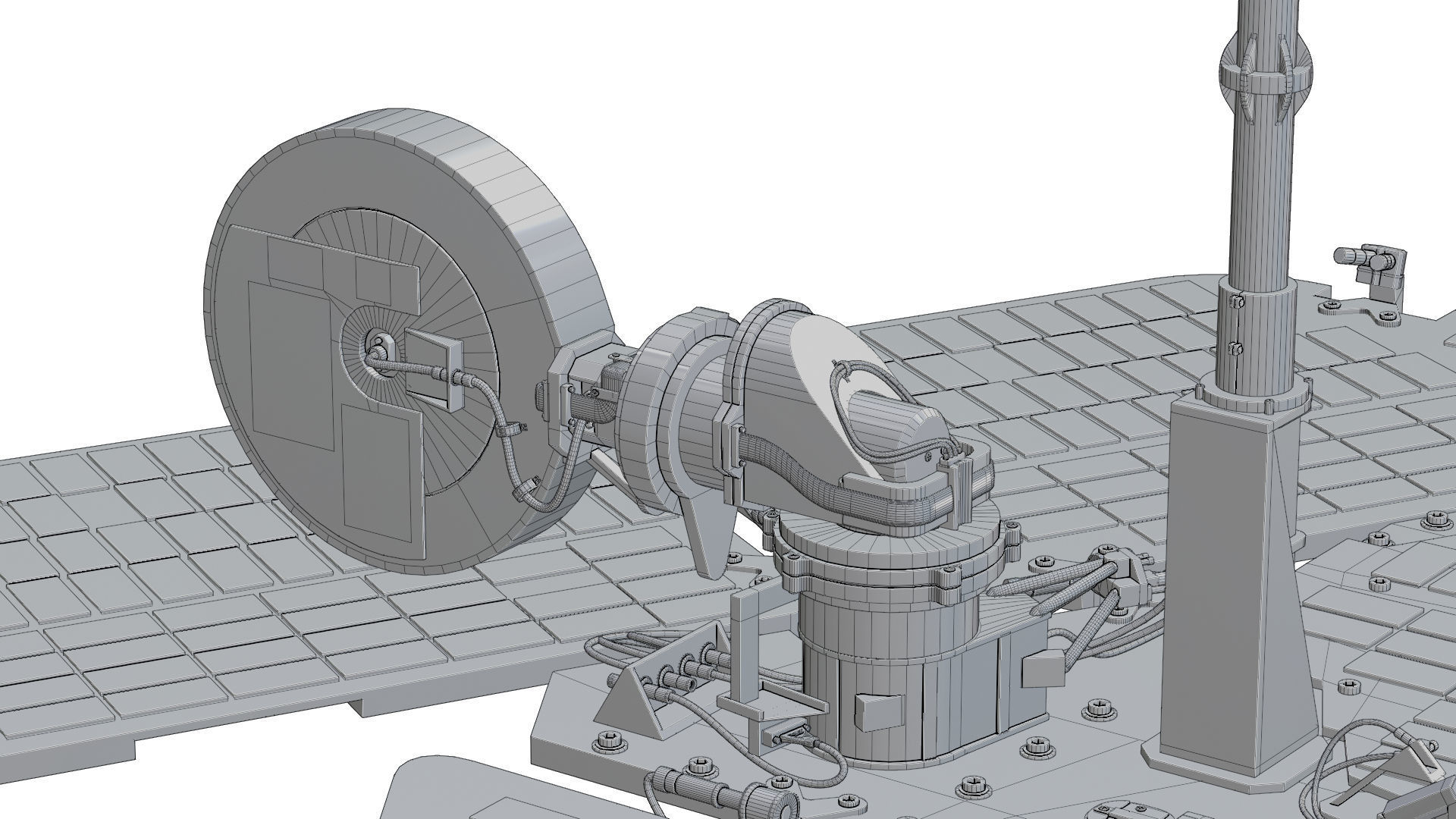 Opportunity rover 3D model_14