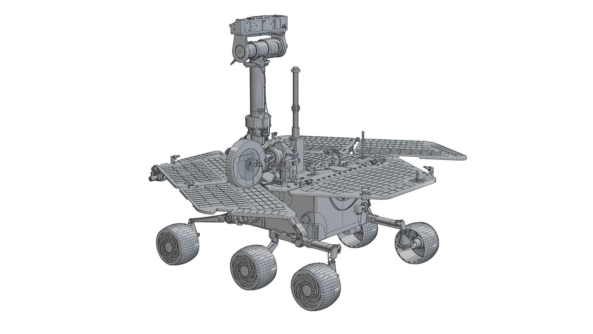 Opportunity rover 3D model_12