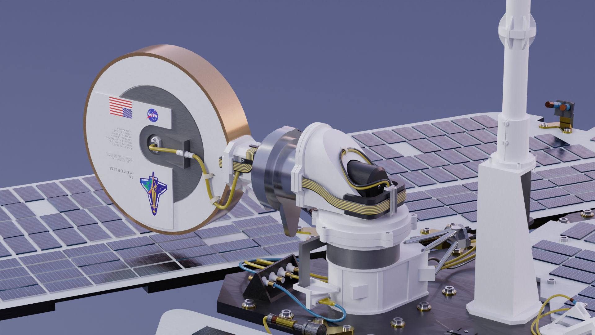 Opportunity rover 3D model_5