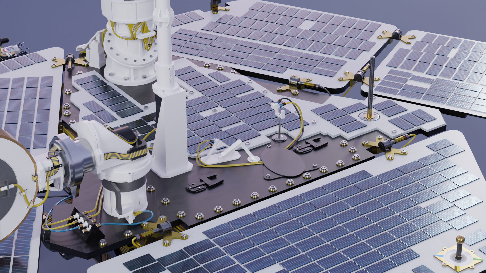 Opportunity rover 3D model_4