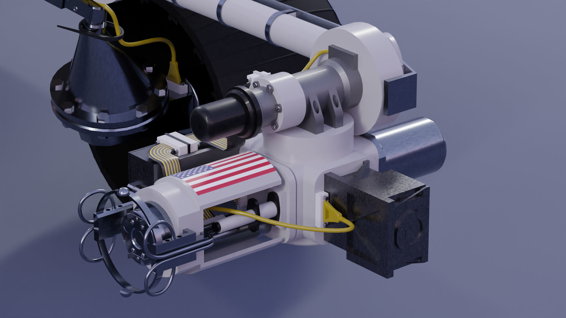 Opportunity rover 3D model_8