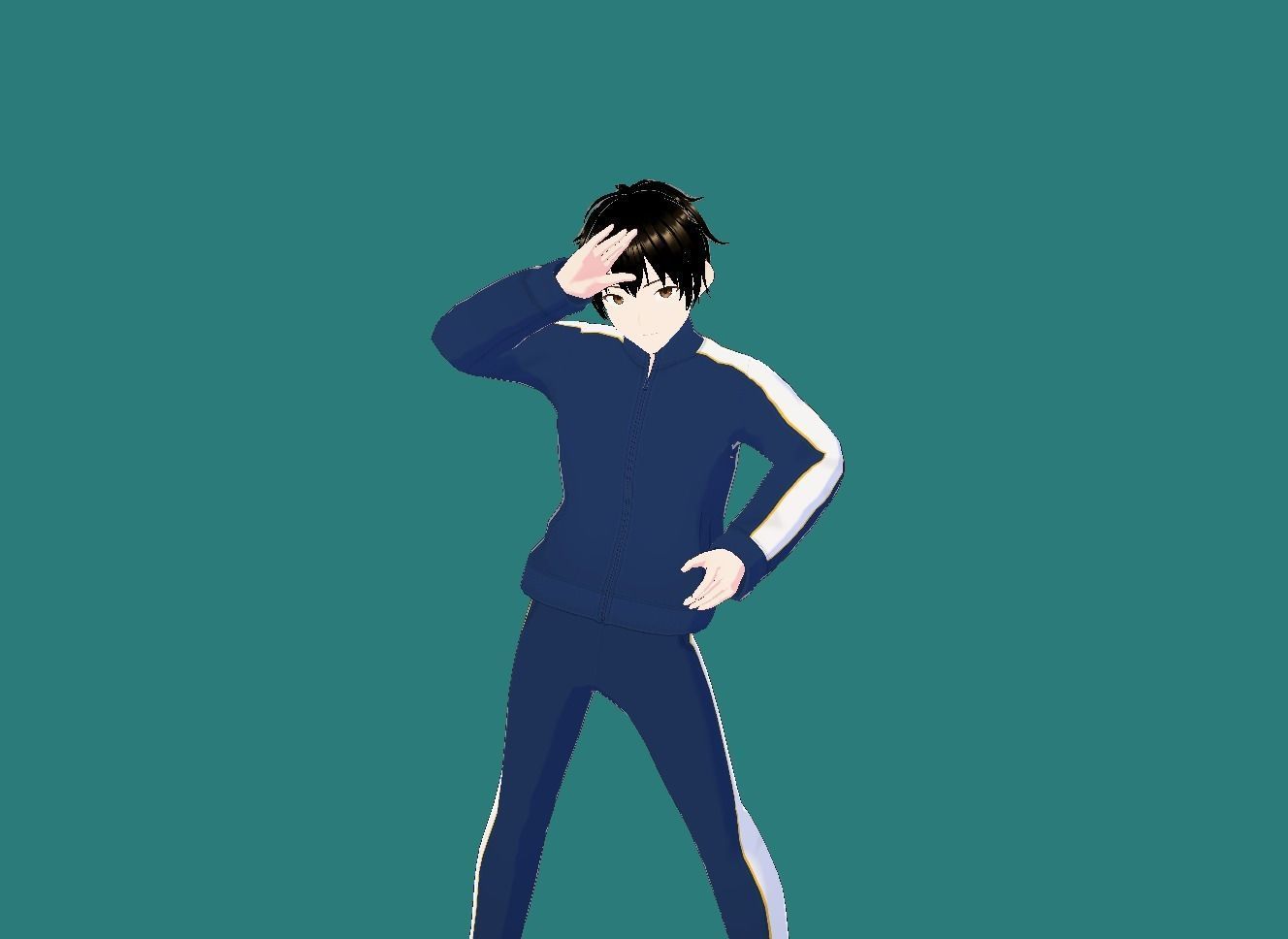 Masao  vrchat  3D model_2