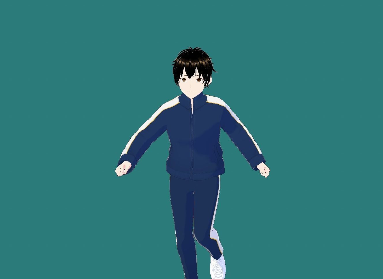 Masao  vrchat  3D model_7