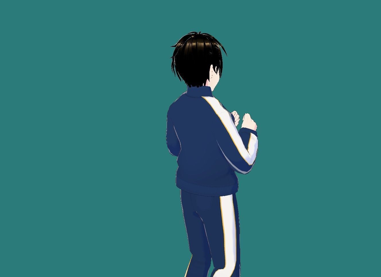 Masao  vrchat  3D model_17