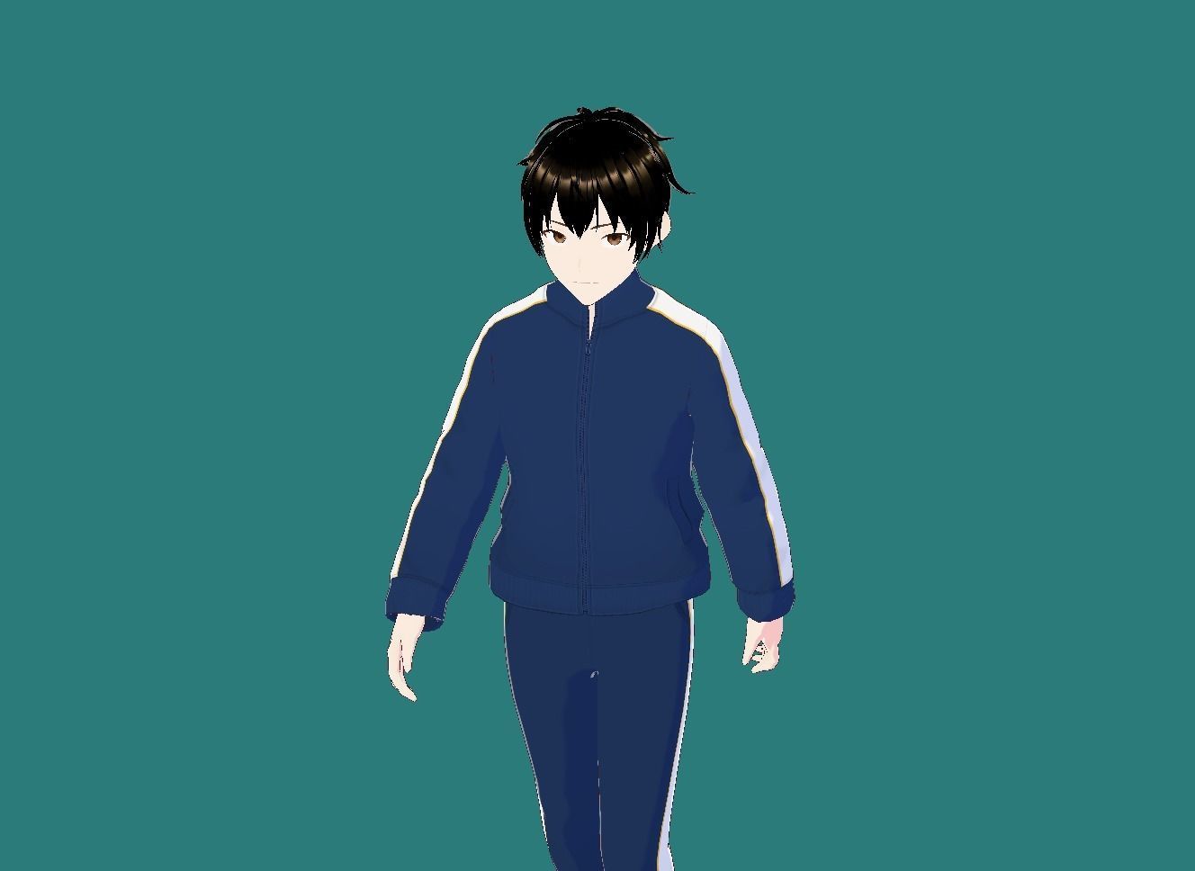 Masao  vrchat  3D model_18