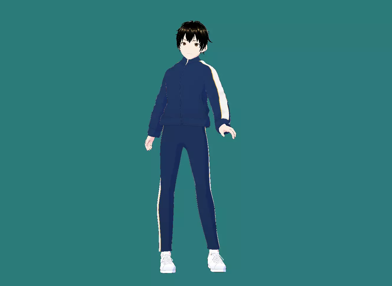 Masao  vrchat  3D model_0
