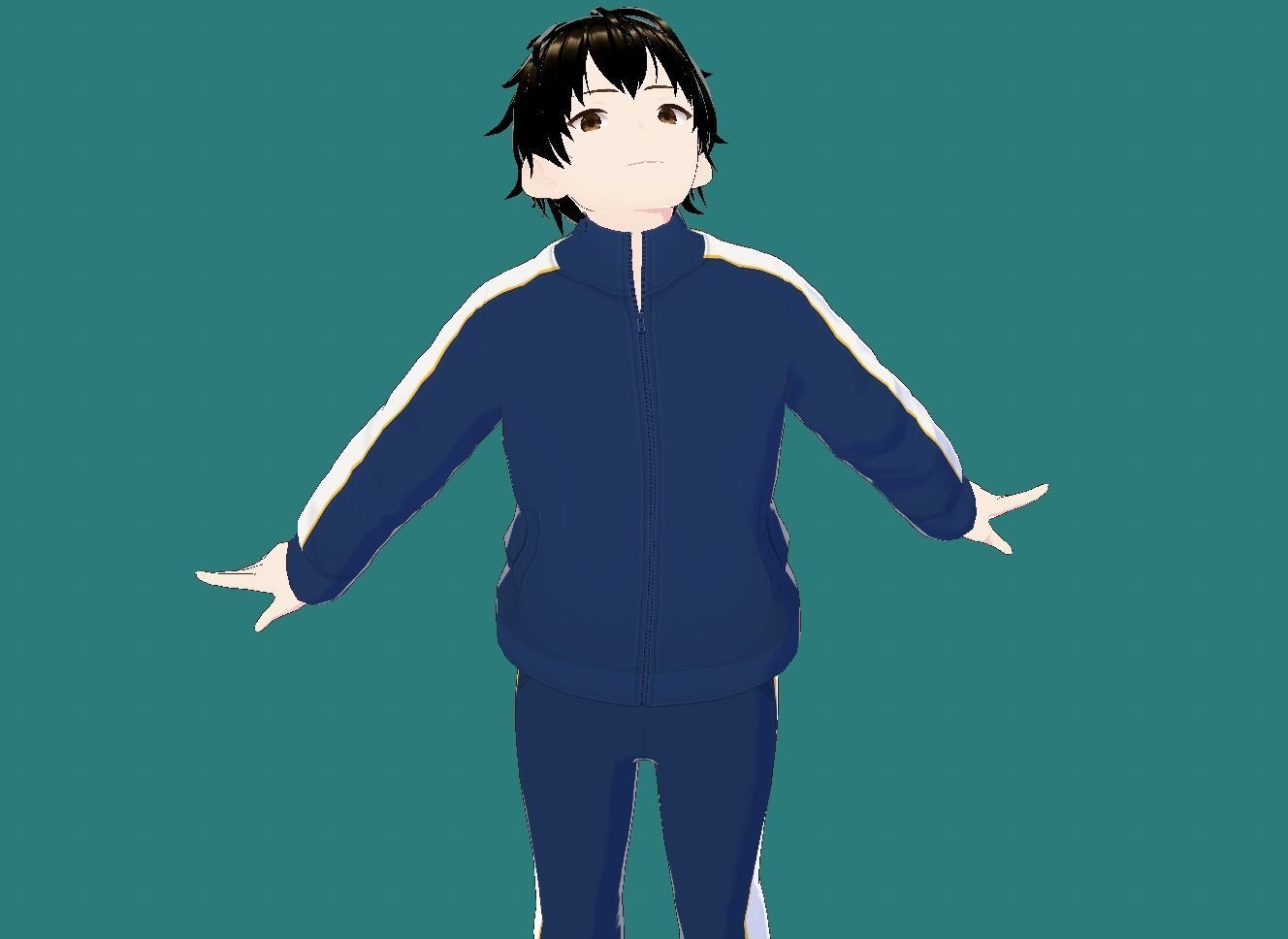 Masao  vrchat  3D model_13