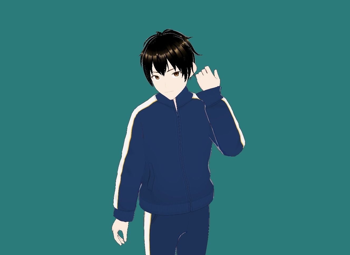 Masao  vrchat  3D model_1