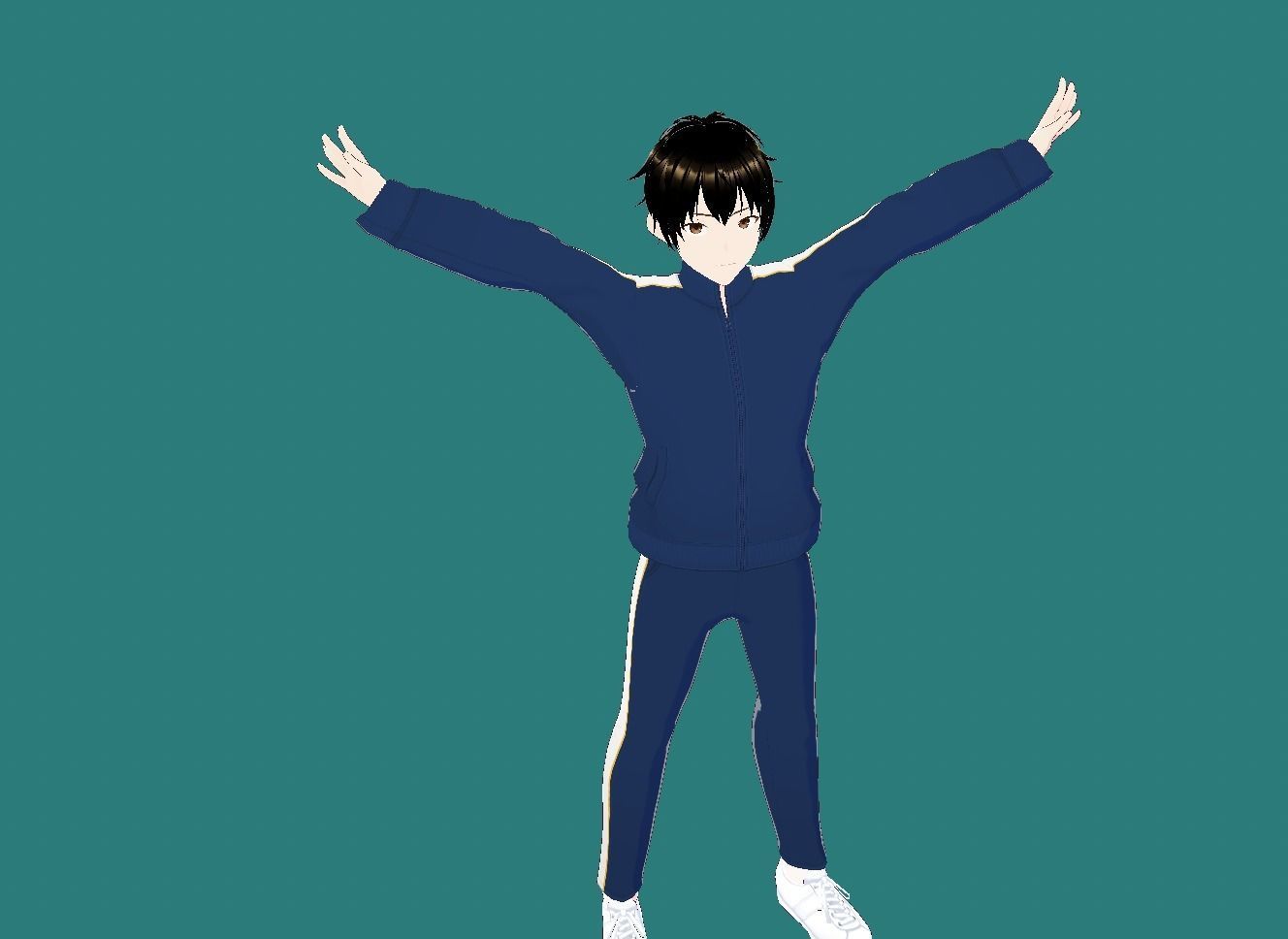 Masao  vrchat  3D model_6