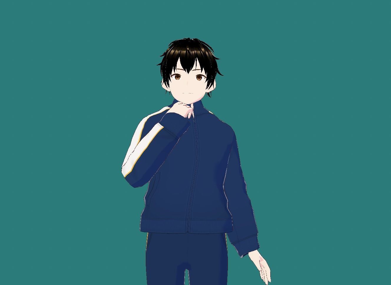 Masao  vrchat  3D model_14