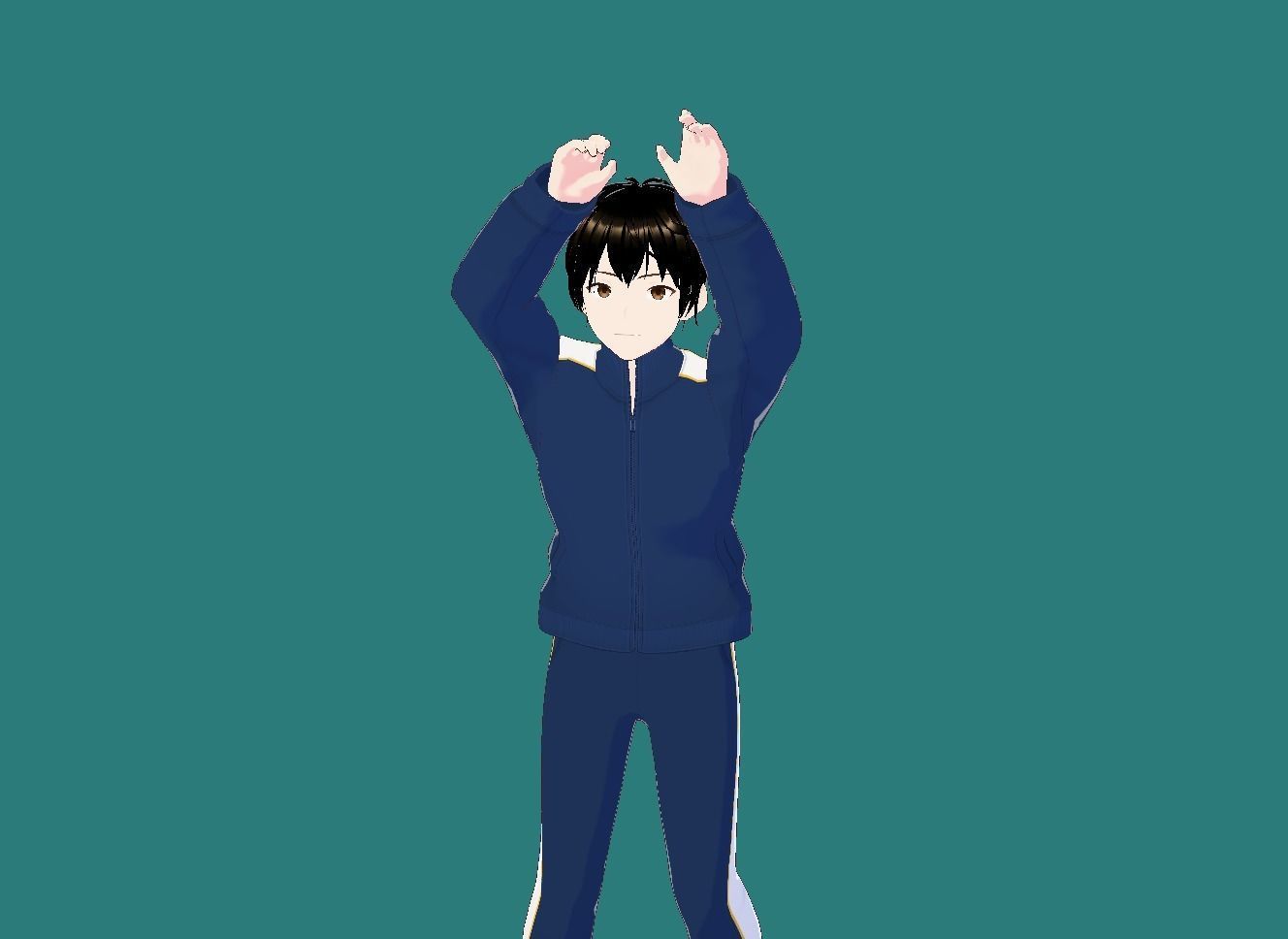 Masao  vrchat  3D model_19