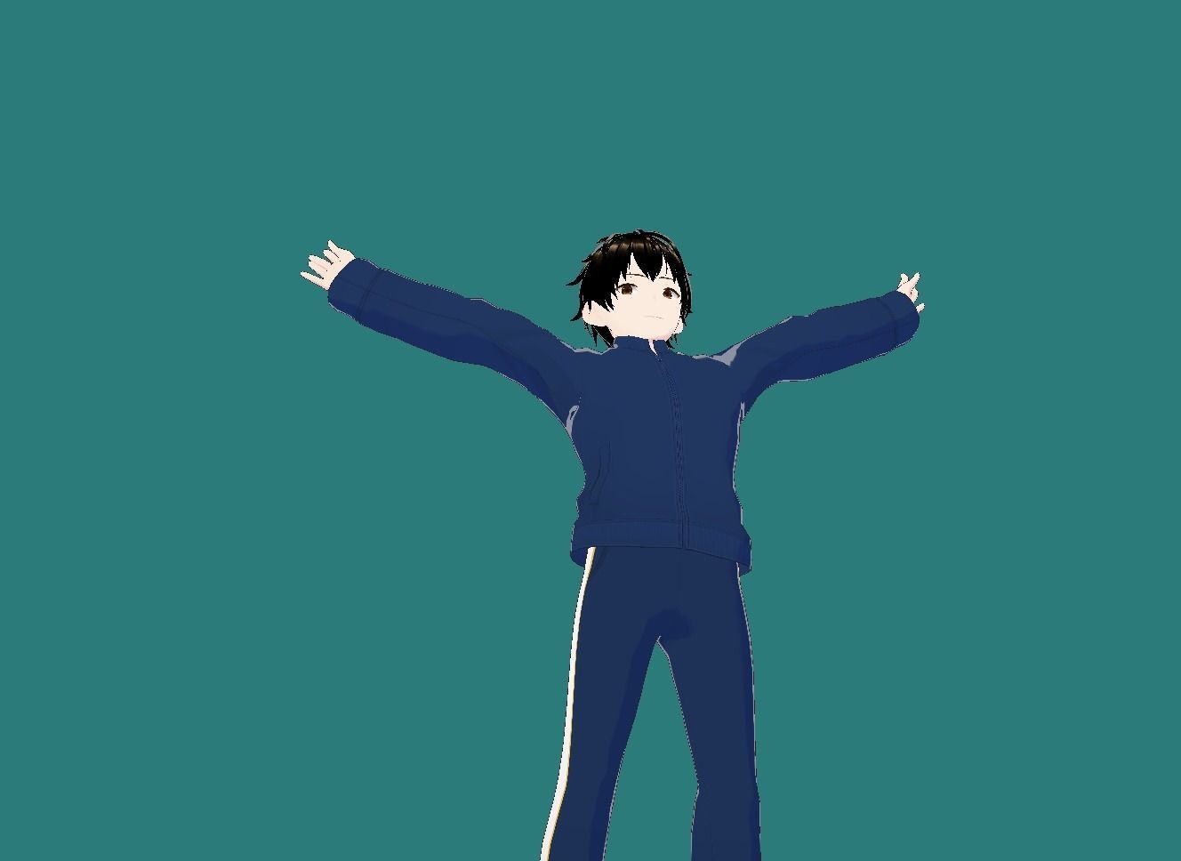 Masao  vrchat  3D model_5