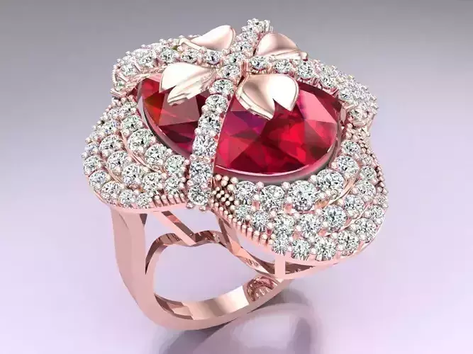 Oval Stone Ring - Womens Rings - N6766