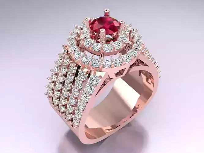Diamond Ring - N3730 3D print model