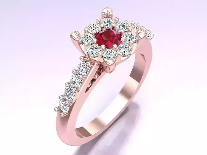 Diamond Ring - Womens Rings - N3705