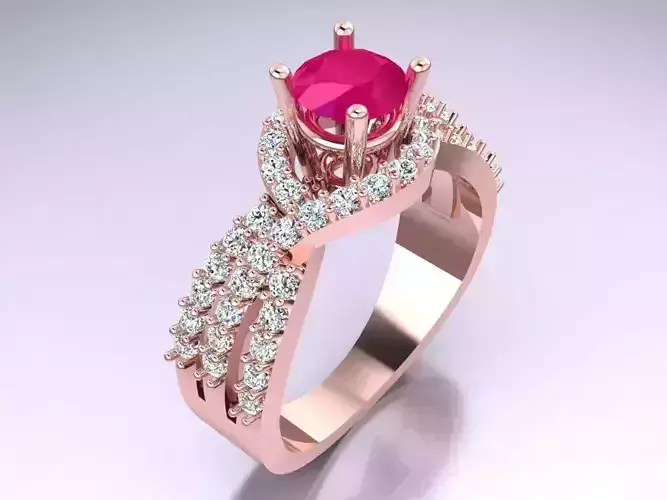 Diamond Ring - Womens Rings - N5149