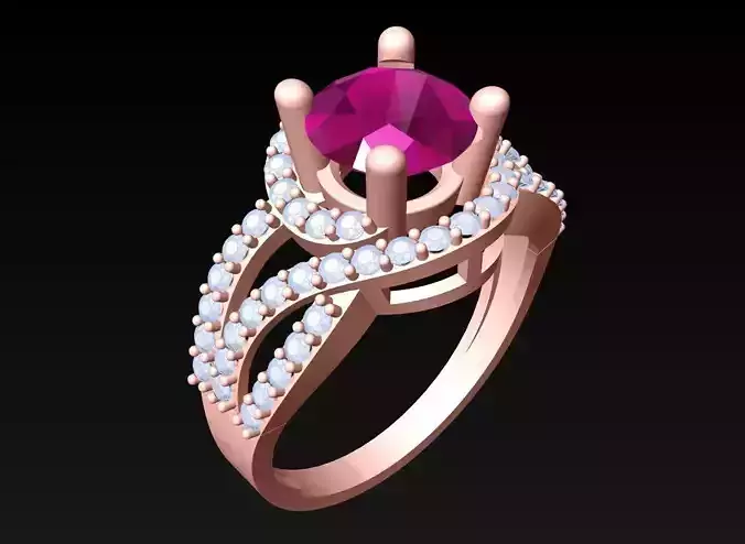 Diamond Ring - Womens Rings - N5249