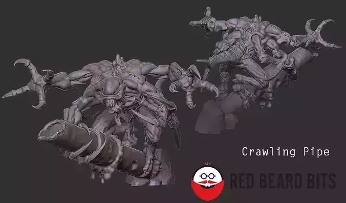 Xenoteras Ripper v2 3D print model