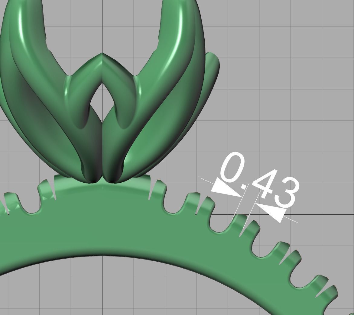 Zoe Engagement Solitaire Ring 9x7 Oval Stone 3Dmodel 3D print model_12