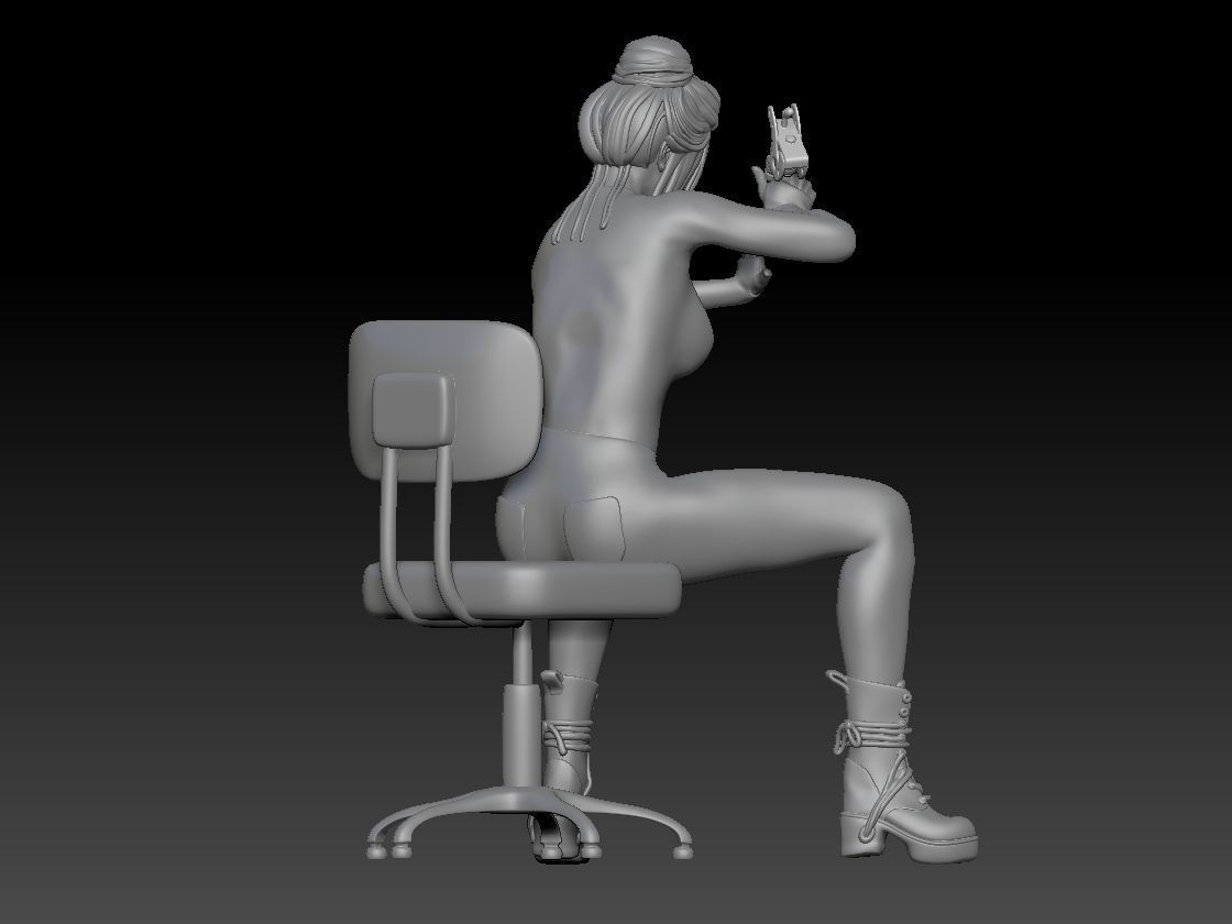 TATTOO STUDIO GIRL 1 3D print model_5