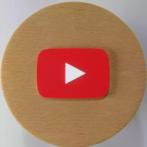 YouTube logo 3D print model