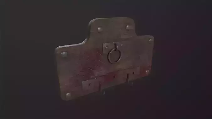 Shackles 3D Model Low-poly 3D model