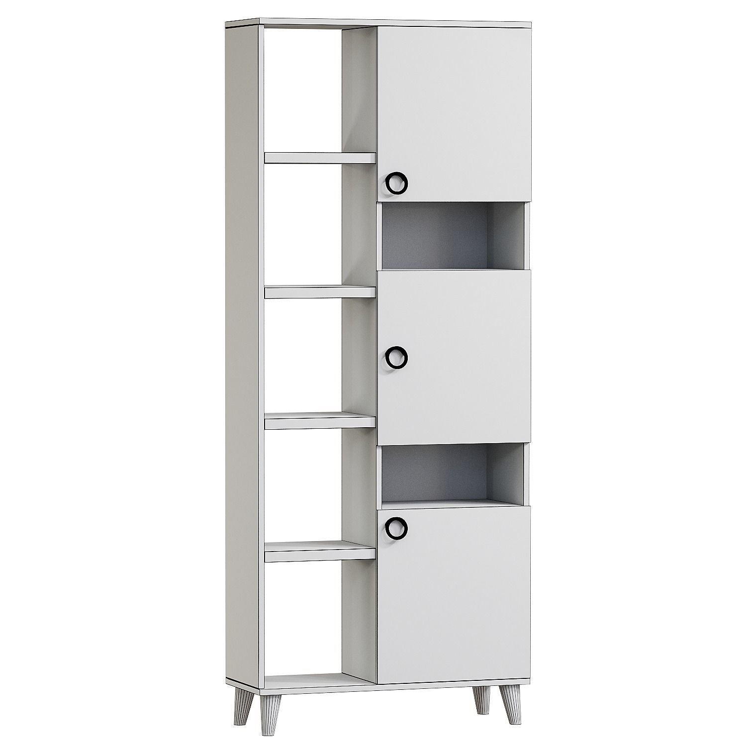 Shelving Romi 3d model  3D model_1