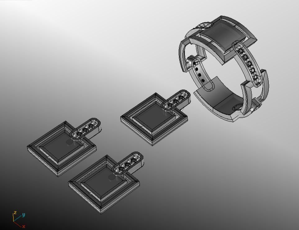 Lightweight mini set 3D print model_3