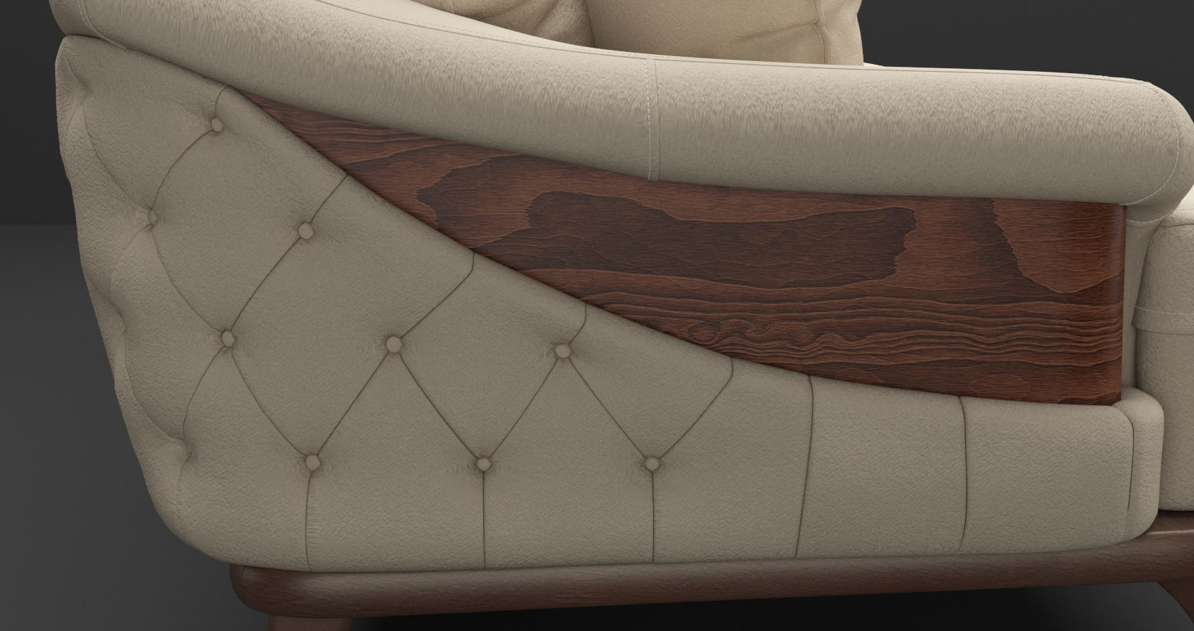 Sofa three seater 3D model_11