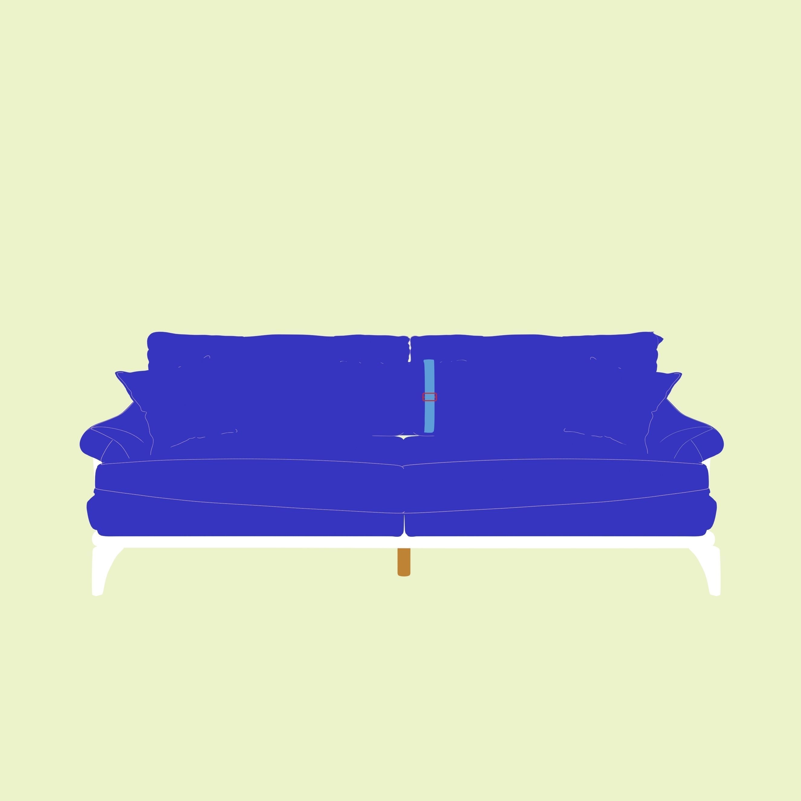 Sofa three seater 3D model_12