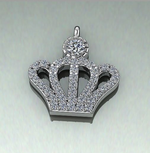 Pendant crown Model 4222 3D print model_1